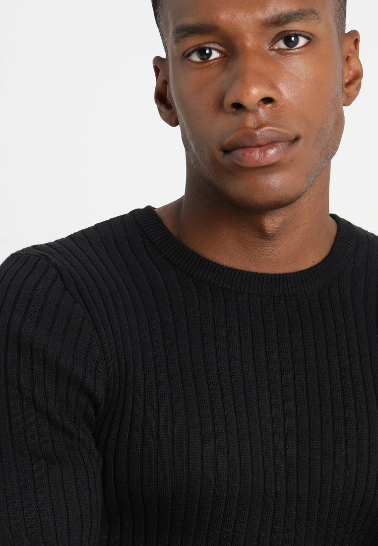 Pier OneStickad Tröja - Black 7 Pier OneStickad Tröja - Black - Bild 5