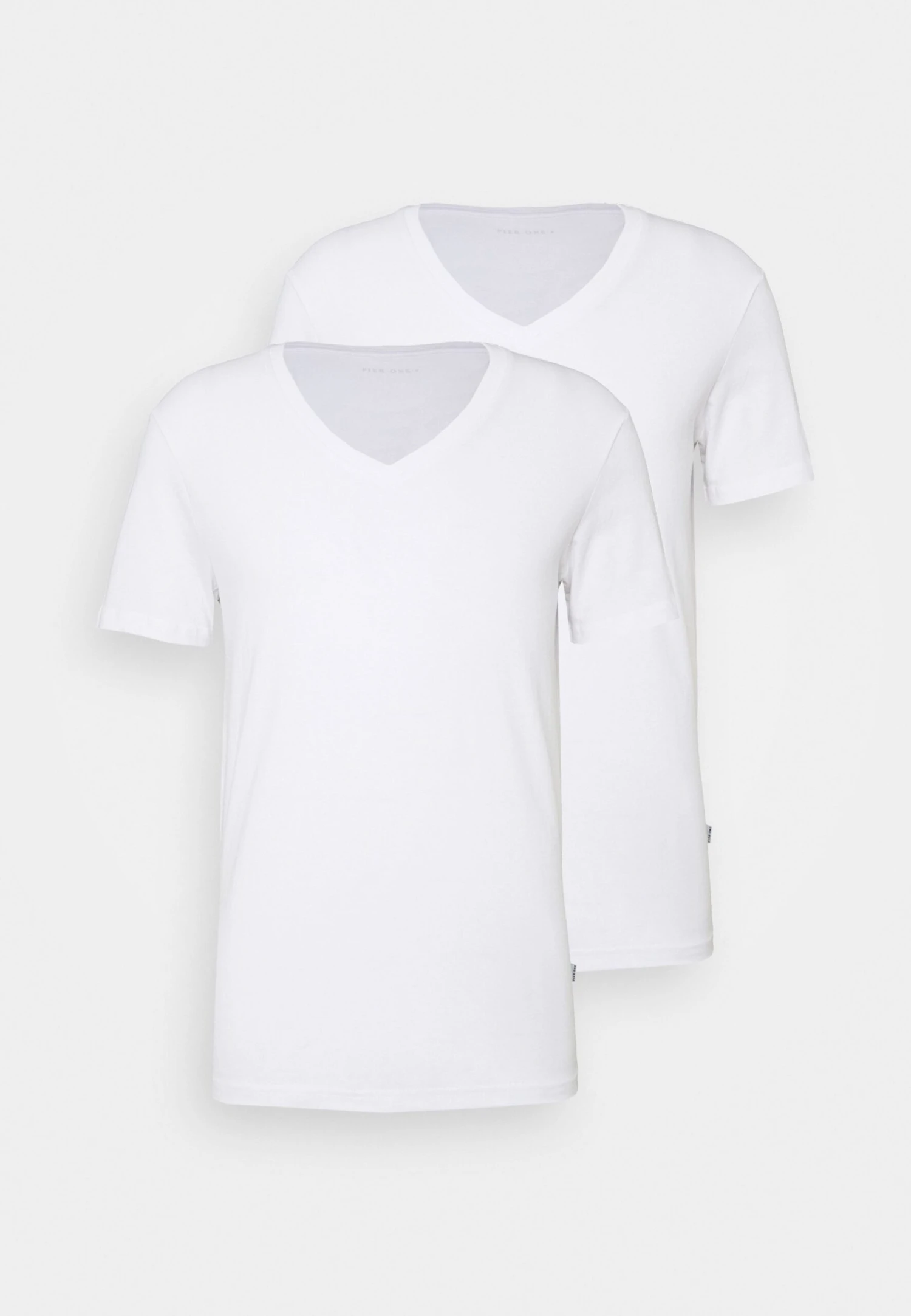 Pier One2 PACK - T-shirt - Bas - White 8 Pier One2 PACK - T-shirt - Bas - White - Bild 6