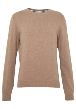 Pier OneBASIC CREWNECK - Stickad Tröja - Mottled Beige -Macys Butik 188b4f92241a4ee38833f970cf37df24