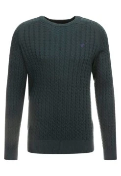 Pier OneStickad Tröja - Mottled Dark Green 10 Pier OneStickad Tröja - Mottled Dark Green -Macys Butik 1b1146f3a9744ed0b520af185093254f