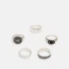 Pier One5 PACK - Ringar - Silver-coloured