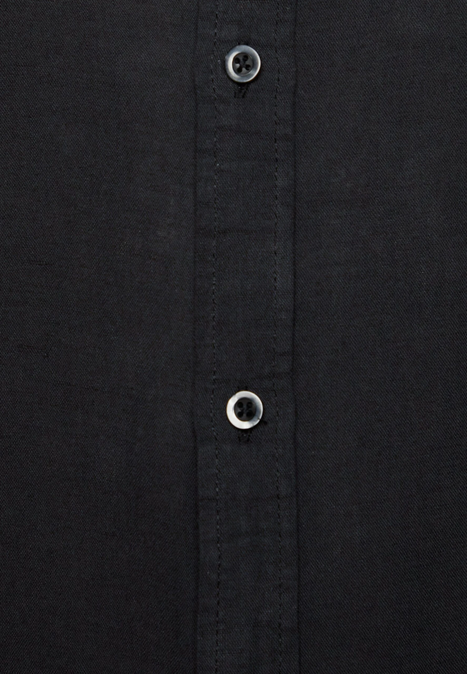 Pier OneLINEN MIX 2 PACK - Skjorta - Black/olive 7 Pier OneLINEN MIX 2 PACK - Skjorta - Black/olive - Bild 5