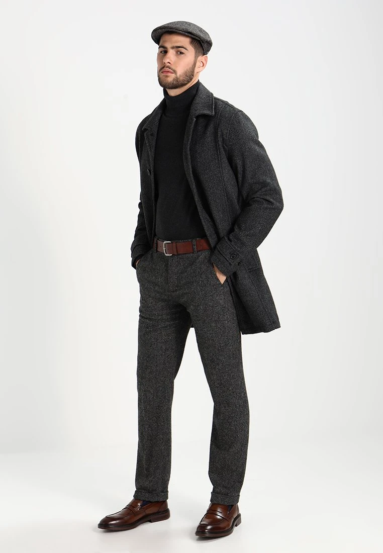 Pier OneStickad Tröja - Mottled Dark Grey 4 Pier OneStickad Tröja - Mottled Dark Grey - Bild 2