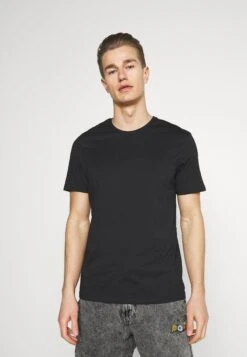 Pier OneT-shirt - Bas - Brown/white/black -Macys Butik 29ab074609fb45b889f176cee10cdc10