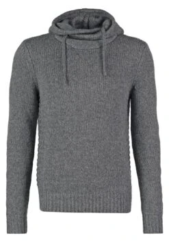 Pier OneLuvtröja - Dark Grey Melange -Macys Butik 2af312661e0e42778e45096e6e3f8763