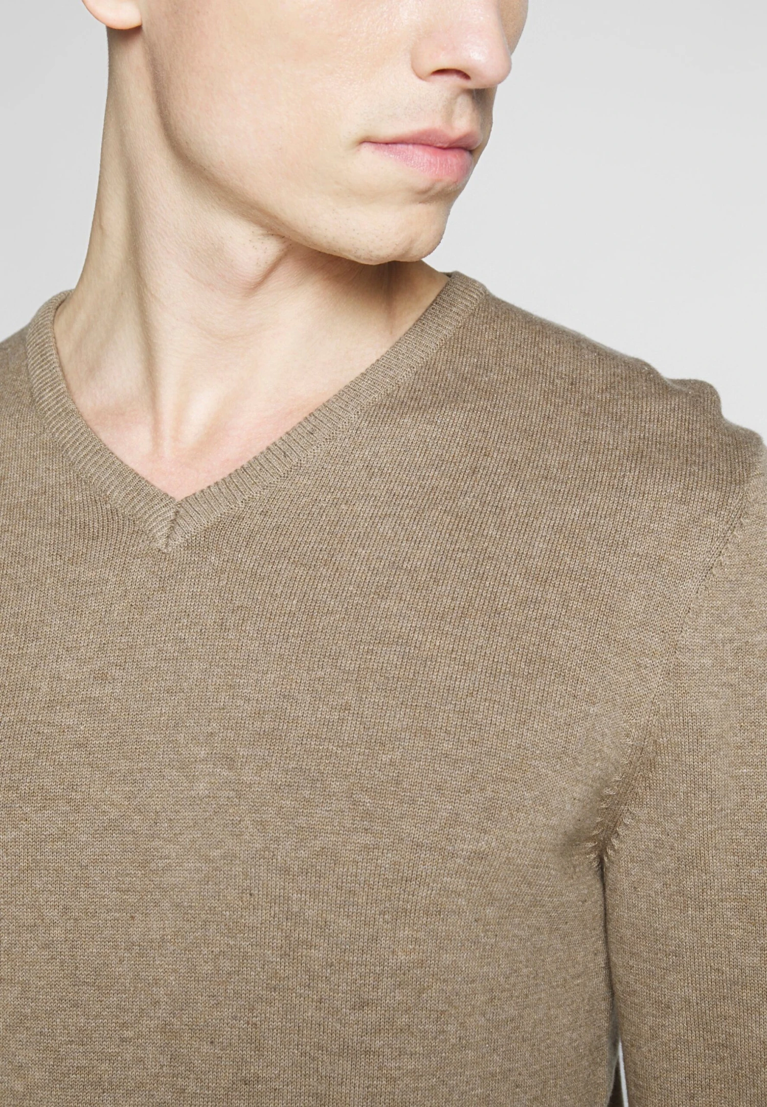 Pier OneStickad Tröja - Mottled Beige 7 Pier OneStickad Tröja - Mottled Beige - Bild 5