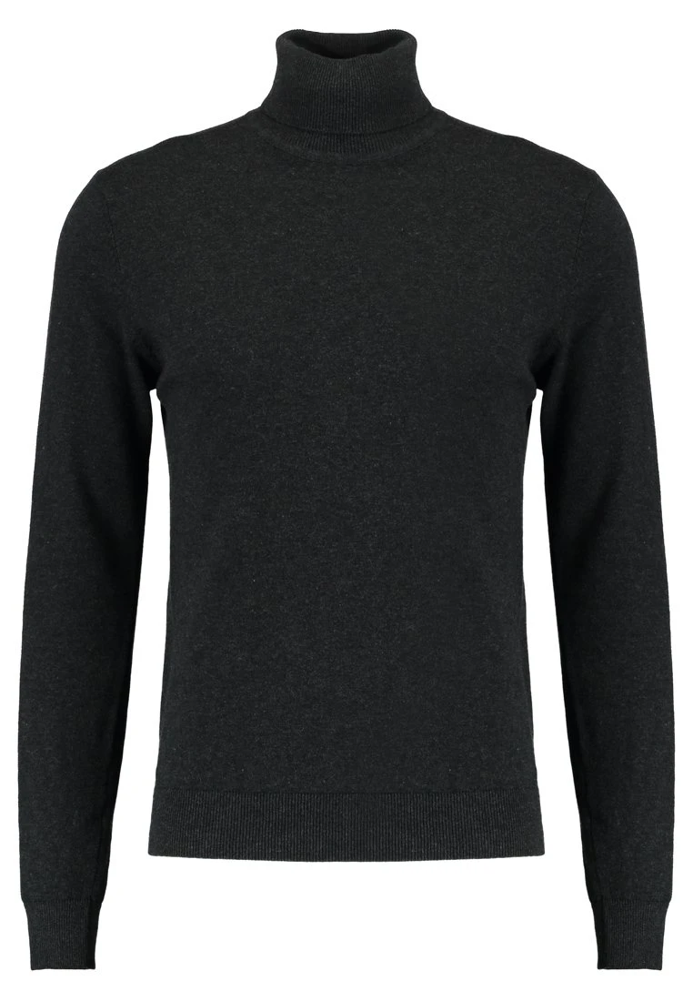 Pier OneStickad Tröja - Mottled Dark Grey 7 Pier OneStickad Tröja - Mottled Dark Grey - Bild 5