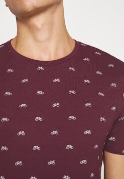 Pier OneT-shirt Med Print - Bordeaux -Macys Butik 384b1fc702d14724996c7ab3ec8a7edd