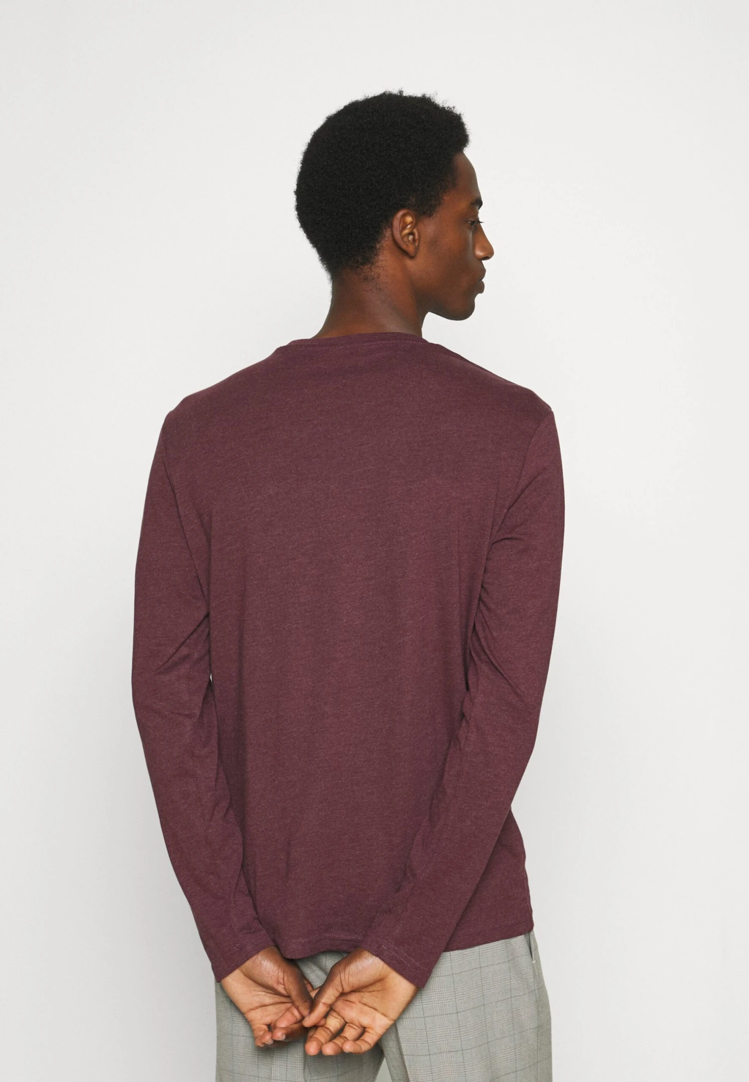 Pier One3 PACK - Långärmad Tröja - Bordeaux/black/dark Blue 5 Pier One3 PACK - Långärmad Tröja - Bordeaux/black/dark Blue - Bild 3