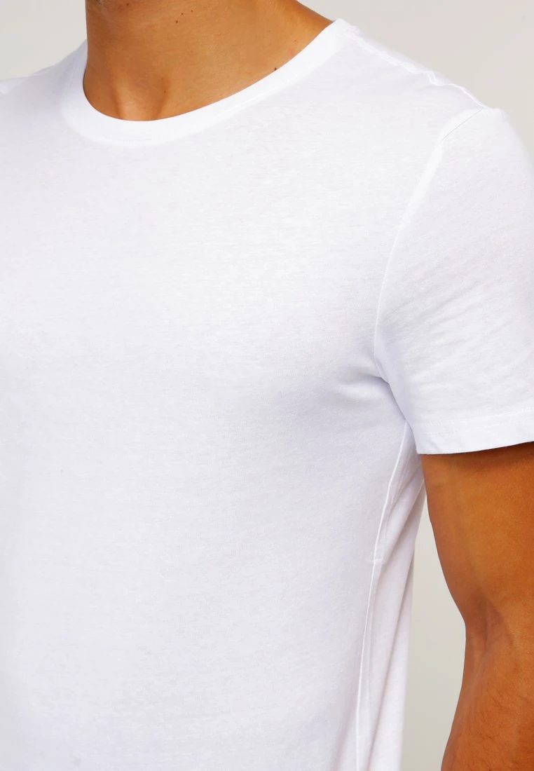 Pier One2 PACK - T-shirt - Bas - White/black 8 Pier One2 PACK - T-shirt - Bas - White/black - Bild 6