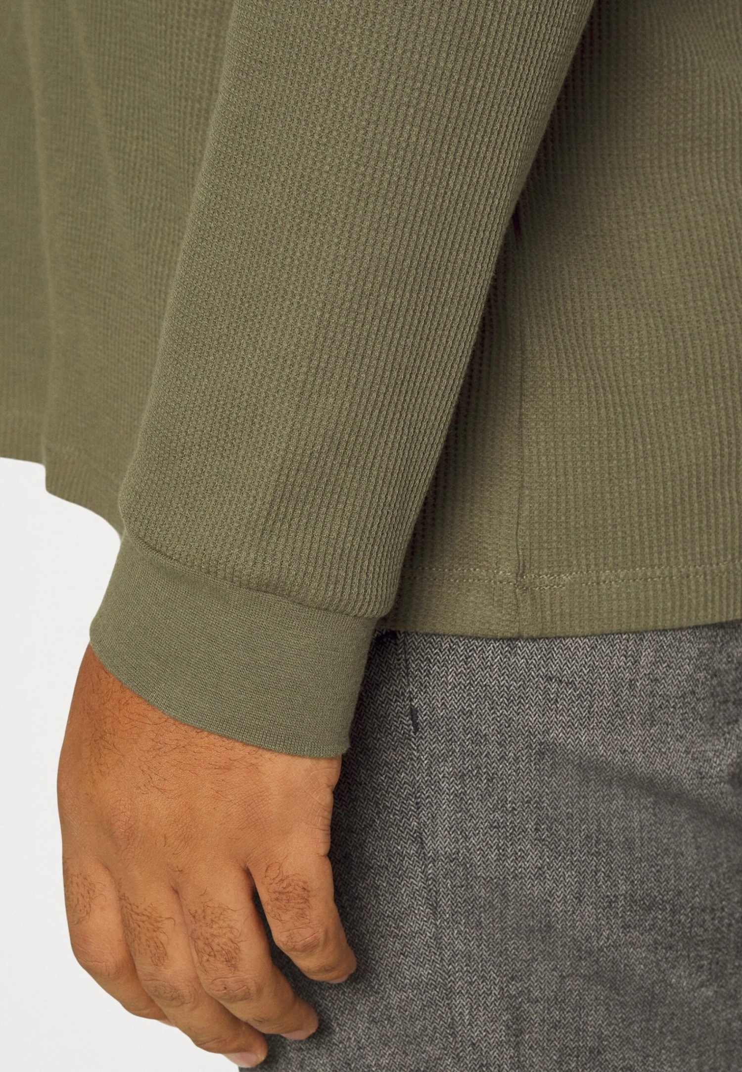 Pier OneLångärmad Tröja - Olive 8 Pier OneLångärmad Tröja - Olive - Bild 6