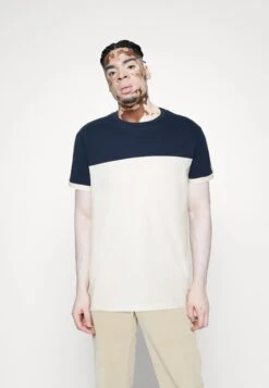 Pier OneT-shirt Med Print - Dark Blue/white