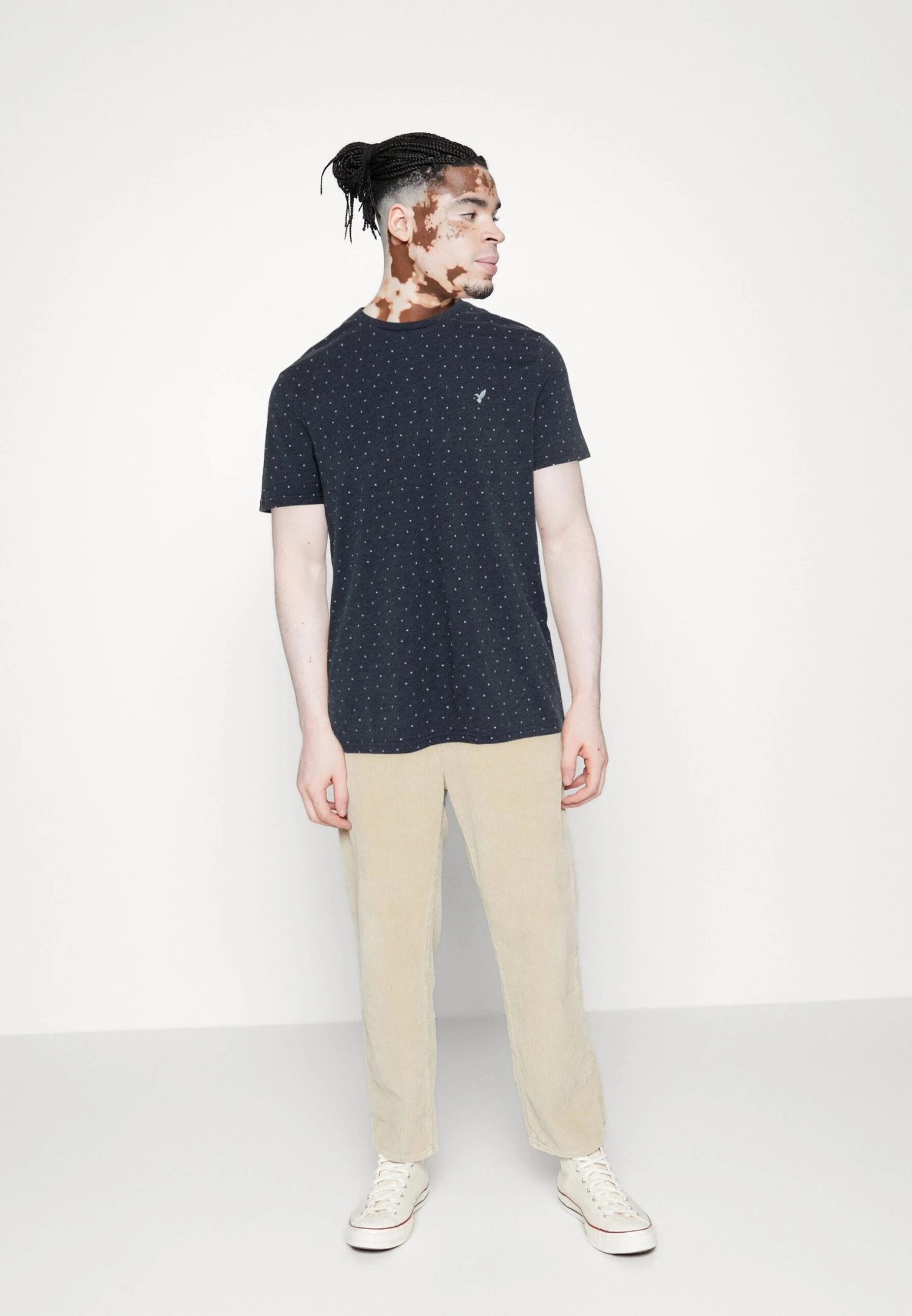 Pier One5 PACK - T-shirt - Bas - Dark Blue/white/red 3 Pier One5 PACK - T-shirt - Bas - Dark Blue/white/red