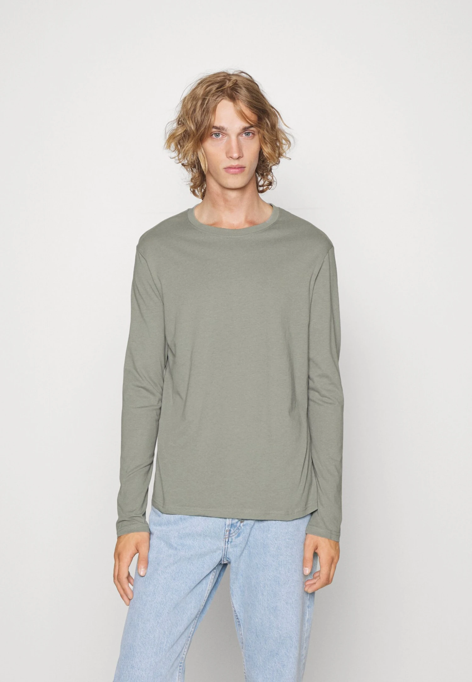 Pier One5 PACK - Långärmad Tröja - Black/dark Blue/stone 6 Pier One5 PACK - Långärmad Tröja - Black/dark Blue/stone - Bild 4