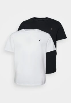 Pier One2 PACK - T-shirt - Bas - Dark Blue/white 14 Pier One2 PACK - T-shirt - Bas - Dark Blue/white -Macys Butik 90a17242bb494357bb9c3bc8420a664e