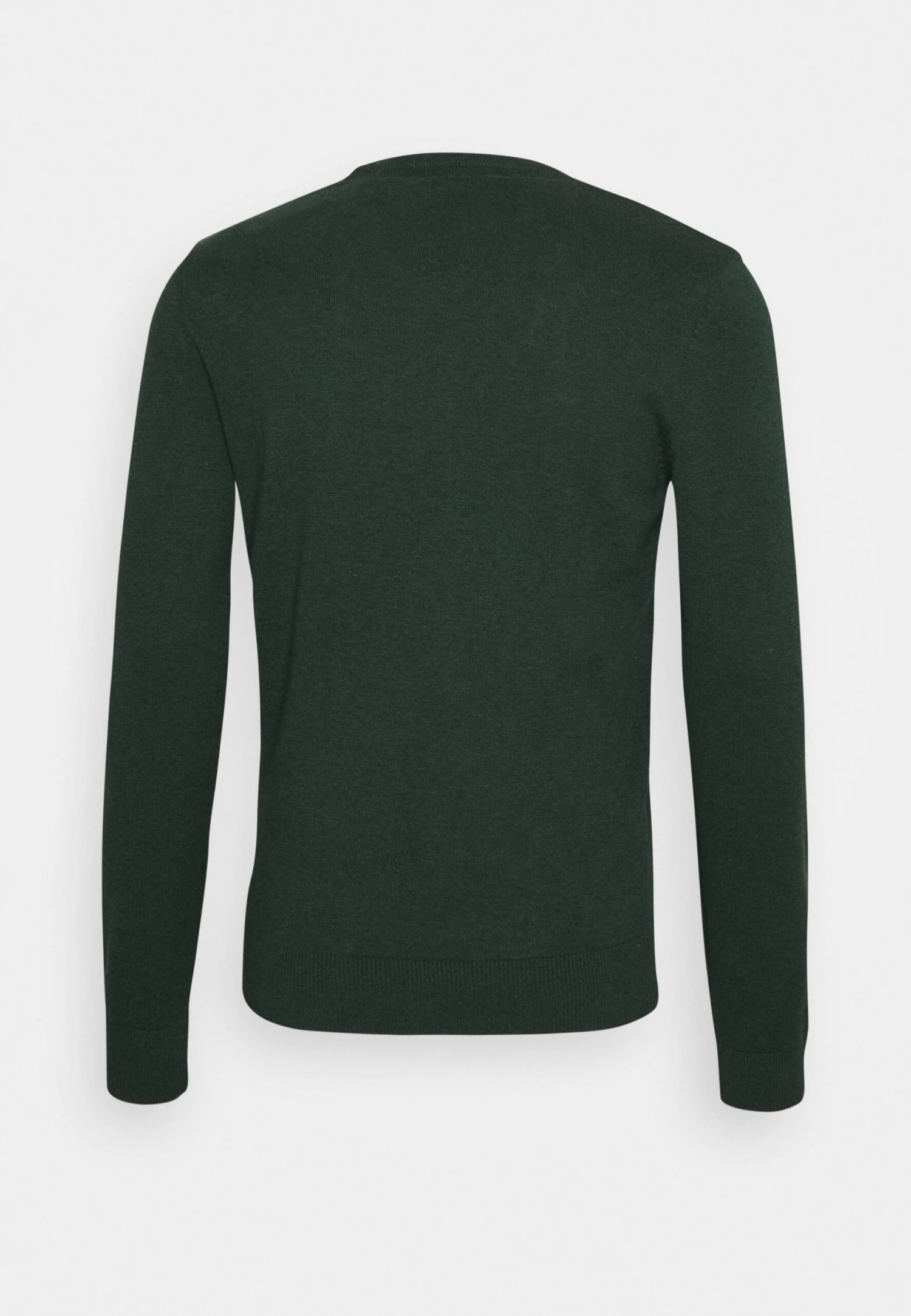 Pier OneBASIC CREWNECK - Stickad Tröja - Mottled Dark Green 10 Pier OneBASIC CREWNECK - Stickad Tröja - Mottled Dark Green - Bild 8