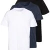 Pier One3 PACK - T-shirt - Bas - Black/white/blue 1 Pier One3 PACK - T-shirt - Bas - Black/white/blue -Macys Butik 9a7be9f8e1a446199ff4f3bca527601a