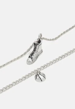 Pier OneUNISEX 2 PACK - Halsband - Silver-coloured 7 Pier OneUNISEX 2 PACK - Halsband - Silver-coloured -Macys Butik a95dce075fa444e3919e45f19a486955