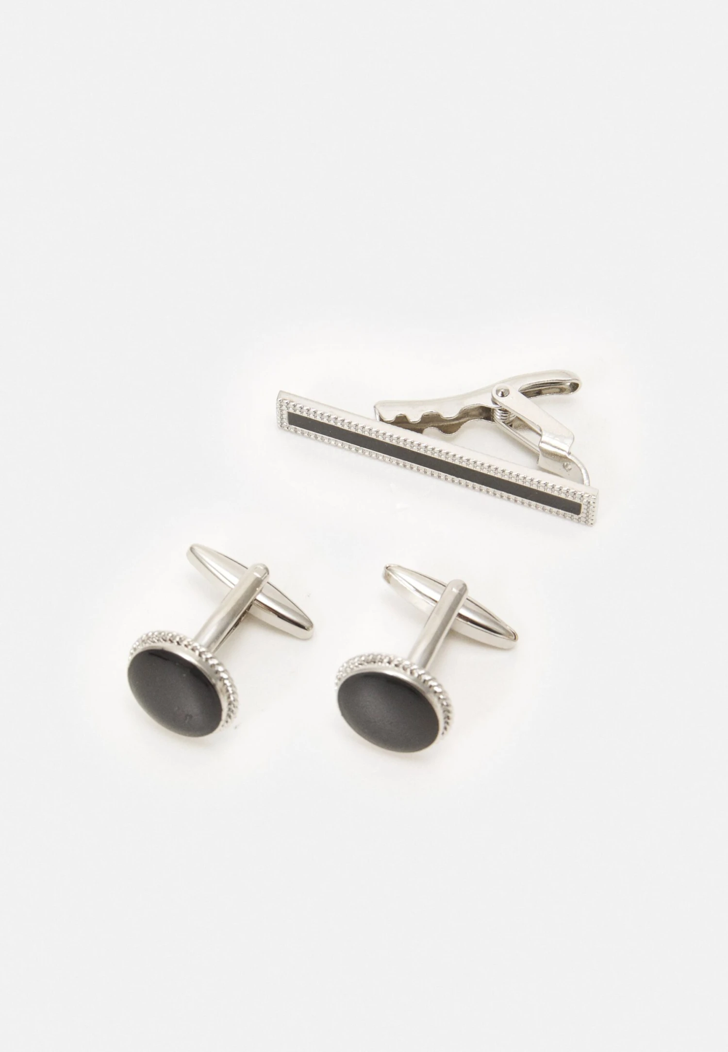 Pier OneSET - Ficknäsduk - Black/silver-coloured 6 Pier OneSET - Ficknäsduk - Black/silver-coloured - Bild 4