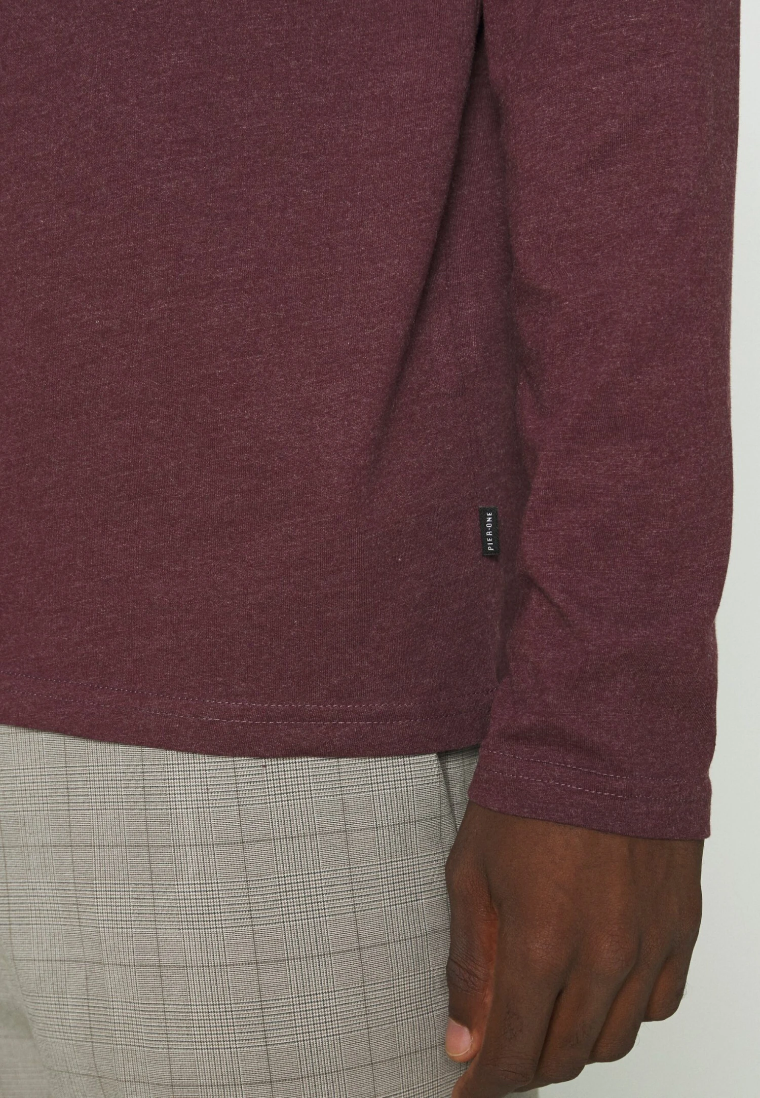 Pier One3 PACK - Långärmad Tröja - Bordeaux/black/dark Blue 10 Pier One3 PACK - Långärmad Tröja - Bordeaux/black/dark Blue - Bild 8