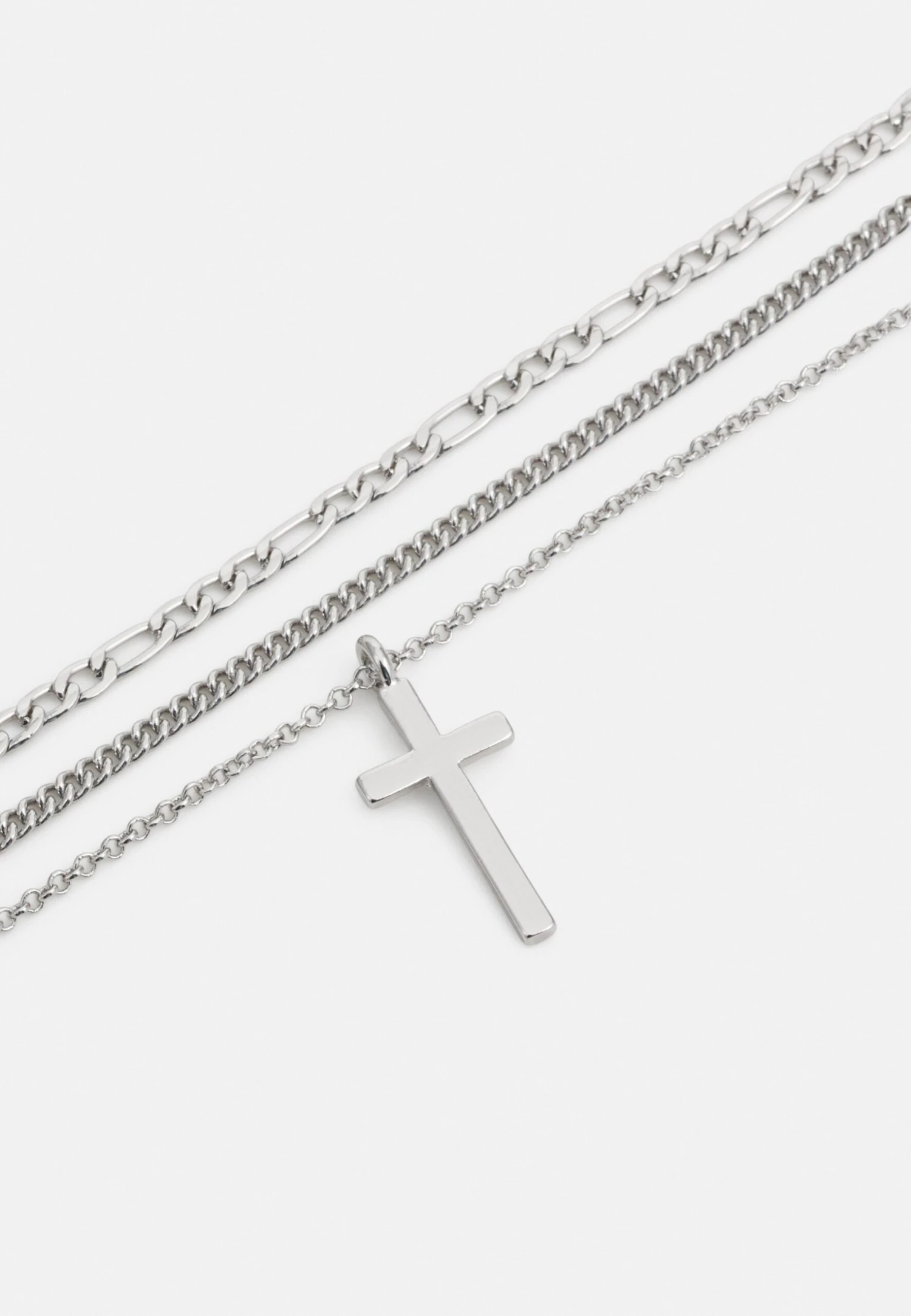 Pier OneUNISEX 3 PACK - Halsband - Silver-coloured 5 Pier OneUNISEX 3 PACK - Halsband - Silver-coloured - Bild 3