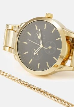 Pier OneSET - Klocka - Gold-coloured -Macys Butik b54a2c0c1f874e7dbc3c1faef5985395