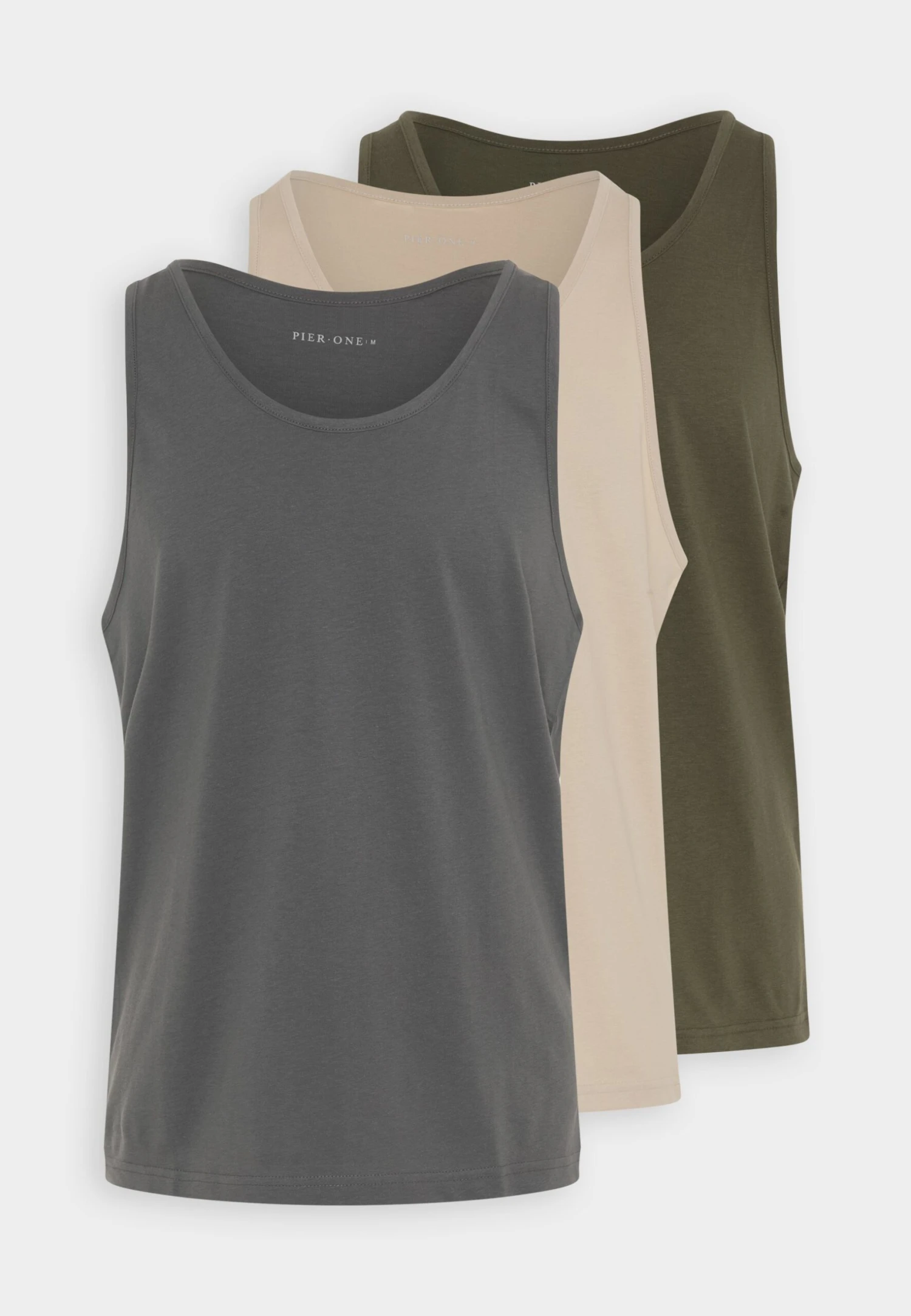 Pier One3 PACK - Linne - Olive/off-white/stone 8 Pier One3 PACK - Linne - Olive/off-white/stone - Bild 6