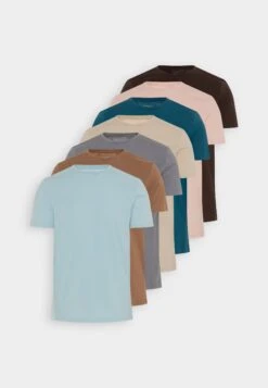 Pier One7 PACK - T-shirt - Bas - Red/silver/royal Blue 23 Pier One7 PACK - T-shirt - Bas - Red/silver/royal Blue -Macys Butik badf9edc15124d4d8662851953c5f4bc