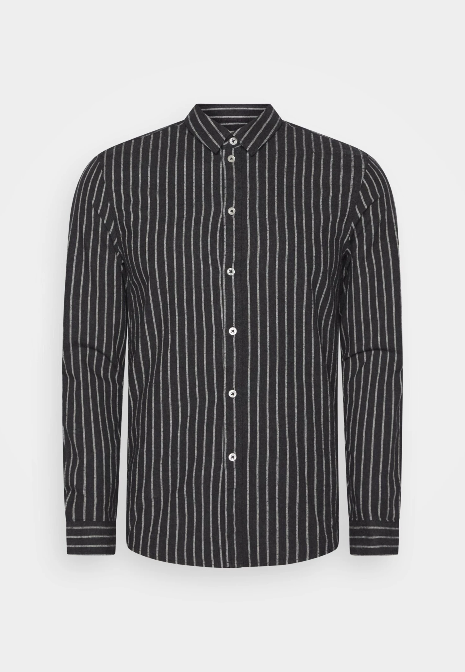 Pier OneFLANNEL STRIPES - Skjorta - Dark Grey 3 Pier OneFLANNEL STRIPES - Skjorta - Dark Grey