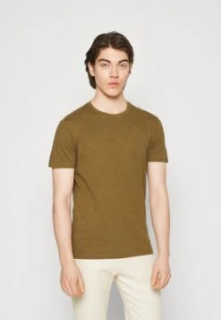 Pier OneT-shirt - Bas - Black/light Blue/khaki/mint/beige -Macys Butik c426ff16b2cb4d8c94efd60cc8c27a57