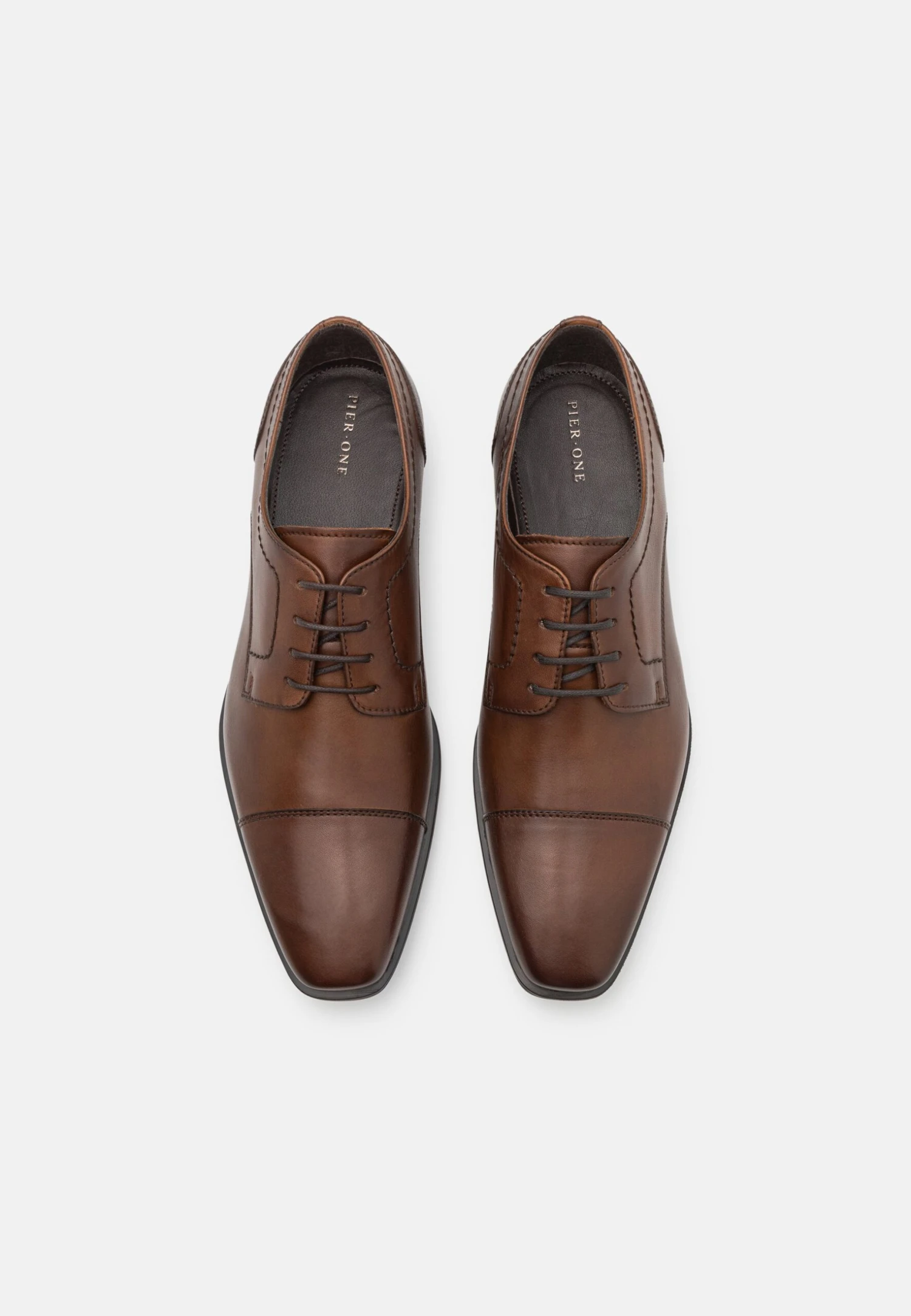 Pier OneLEATHER - Snörskor - Brown 6 Pier OneLEATHER - Snörskor - Brown - Bild 4