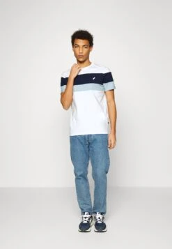 Pier OneT-shirt Med Print - White/blue 9 Pier OneT-shirt Med Print - White/blue -Macys Butik d48abe9a53a6466cb337acdf0bfb62bd