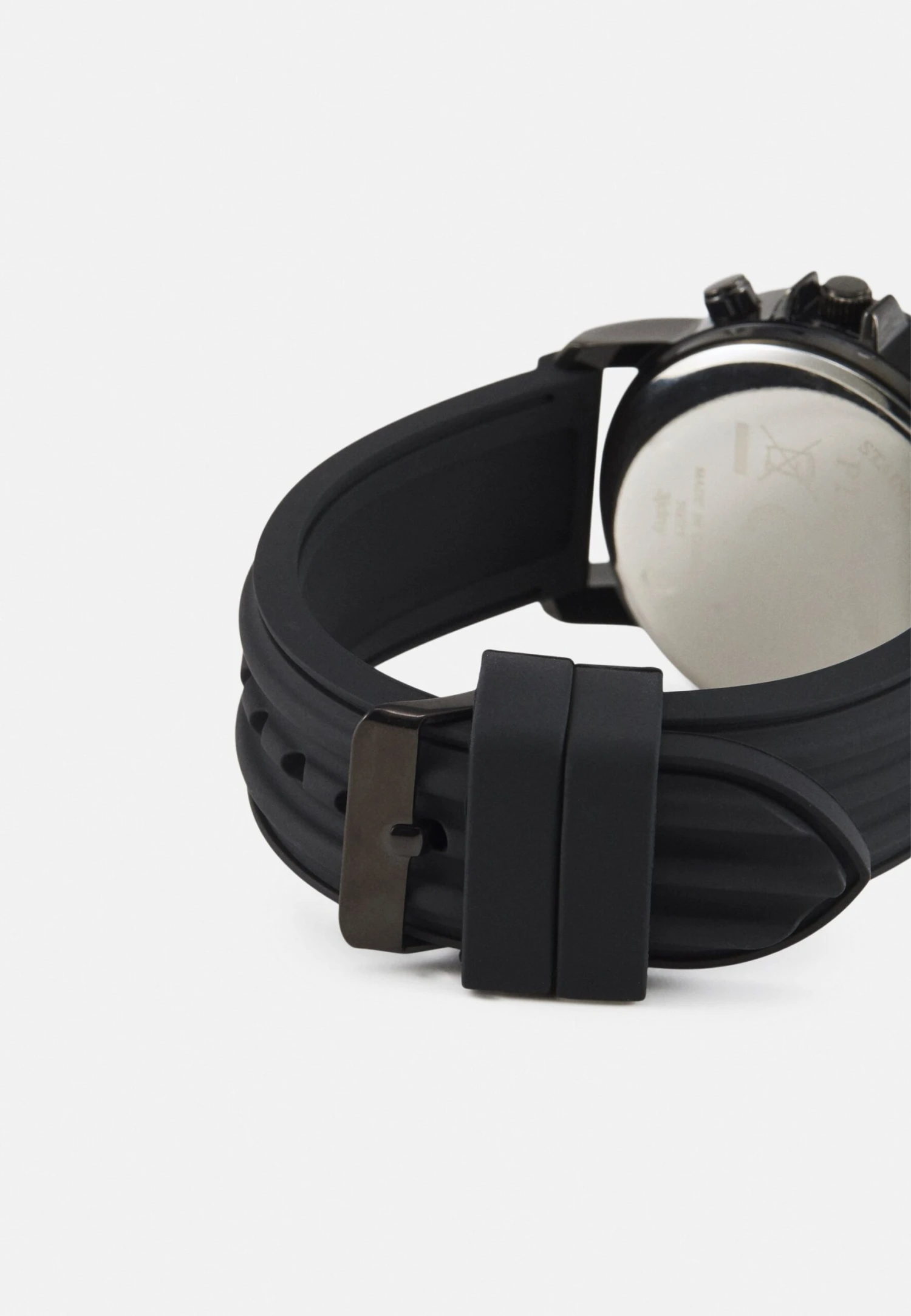 Pier OneUNISEX - Klocka - Black/silver 4 Pier OneUNISEX - Klocka - Black/silver - Bild 2