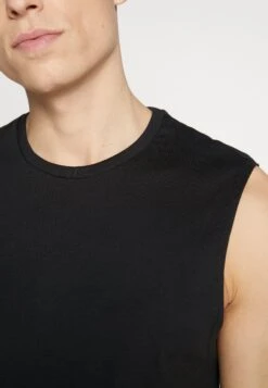 Pier One2 PACK - Linne - White/black -Macys Butik dc3f4615d1fa4eeda6287261545b3aa8