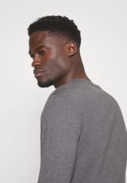 Pier OneLångärmad Tröja - Dark Grey Melange -Macys Butik dca7c9e513d947e8b4fb652aa8572f1f