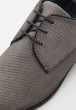 Pier OneLEATHER - Snörskor - Dark Grey -Macys Butik e0f1574267c74dc1b5d53d5cfef035ae