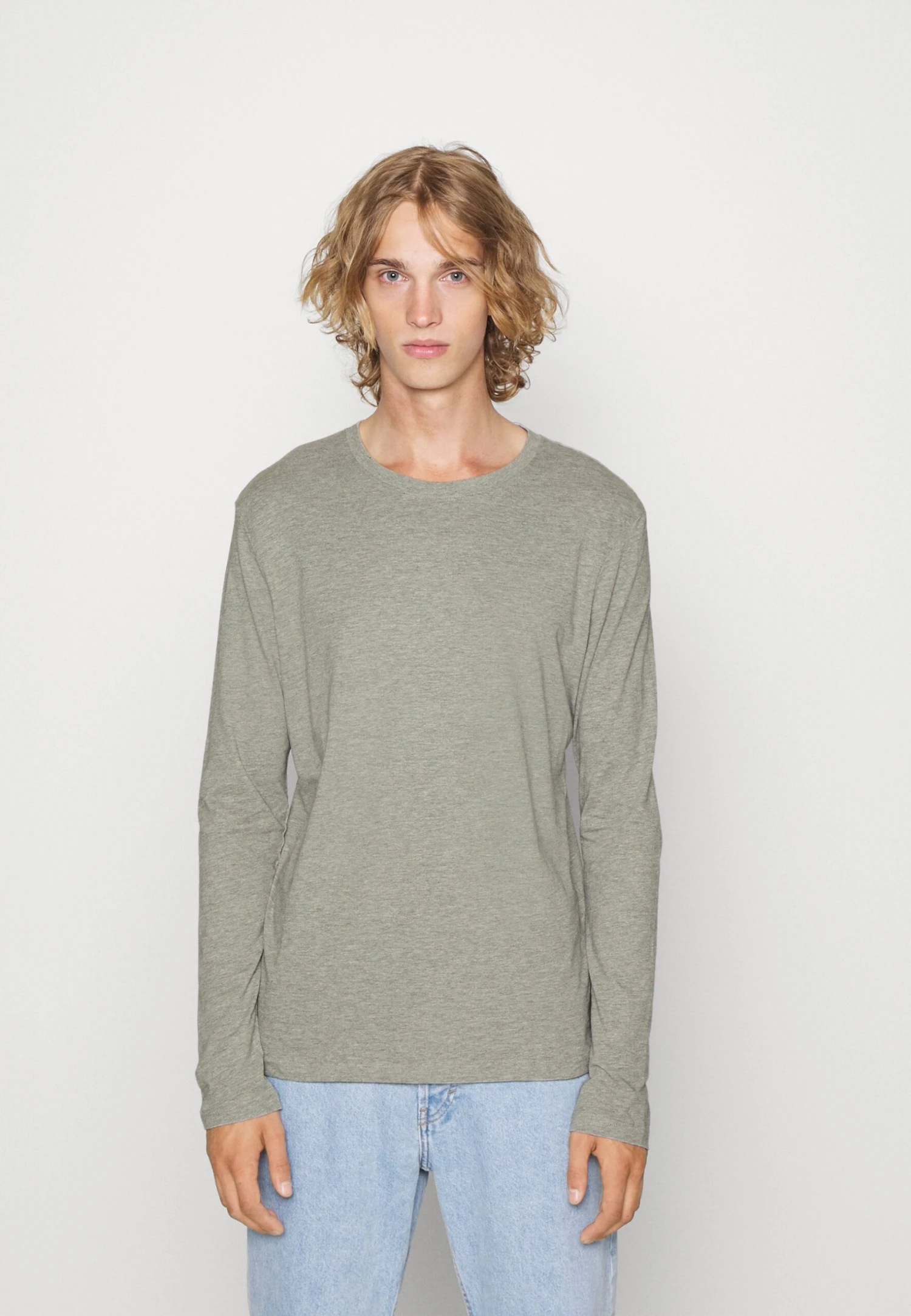 Pier One5 PACK - Långärmad Tröja - Black/dark Blue/stone 4 Pier One5 PACK - Långärmad Tröja - Black/dark Blue/stone - Bild 2