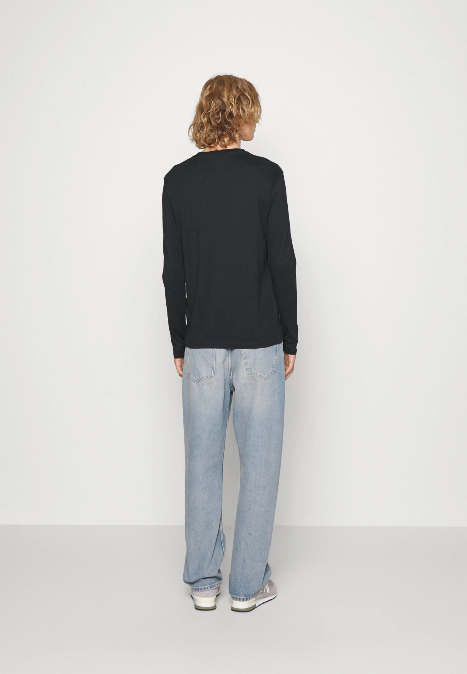 Pier One5 PACK - Långärmad Tröja - White/dark Blue/black 5 Pier One5 PACK - Långärmad Tröja - White/dark Blue/black - Bild 3